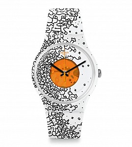 Swatch ORIGINAL SUOW167 - ORANGE PUSHER