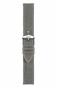 Sinn Grey canvas Alcantara strap 20 mm