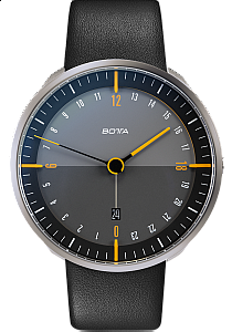 Botta-Design TRES 24 Quartz 45 mm Black/Yellow - doprodej -25%