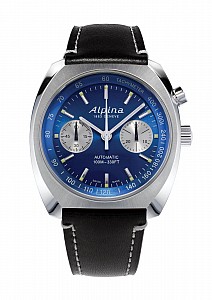 Alpina Startimer Pilot Heritage Chronograph Blue AL-727LNN4H6