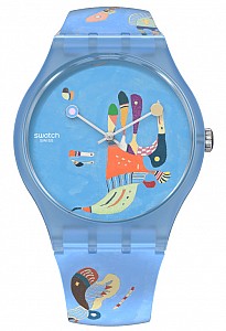 Swatch SUOZ342 - BLUE SKY - VASSILY KANDINSKY