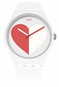 Swatch SO29Z113 - HALF &lt;3 RED