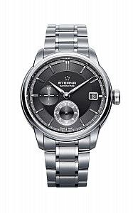 Eterna Adventic GMT black steel