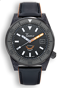Squale T-183 Forged Carbon Orange
