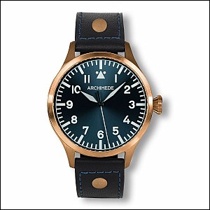 Archimede Pilot 42 Blau Bronze