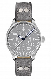 Laco Flieger Aachen Grey 39 - 39 mm automat