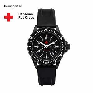 Marathon Diver&#039;s GSAR Automatic Anthracite Red Maple Limited Edition - Large Search and Rescue No Markings