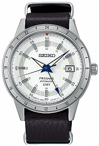 Seiko Presage SSK015J1 - „Style60&#039;s” GMT Seiko Watchmaking 110th Anniversary Limited Edition