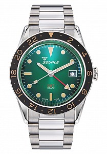 Squale SUB39 GMT Vintage Green Bracelet