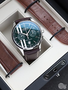 Union Glashütte Noramis Chronograph Sachsen Classic 2017 D008.427.16.097.09 KOMISE 420240021 - komisní prodej