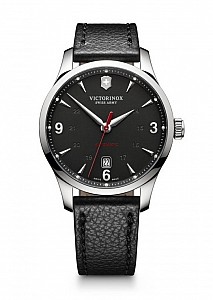 Victorinox Alliance Mechanical matt black leather