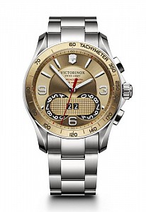 Victorinox Chrono Classic 1/100 gold steel