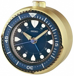 Seiko budík QHE207G - stolní hodiny s budíkem