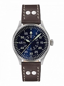 Laco Flieger PRO Blue Karlsruhe 37 Handaufzug - 37 mm Ruční nátah