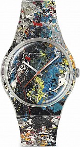 Swatch x Guggenheim SUOZ366 - POLLOCK'S ALCHEMY
