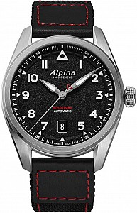Alpina Startimer Pilot Automatic AL-525BW4S36 - Black 40 mm