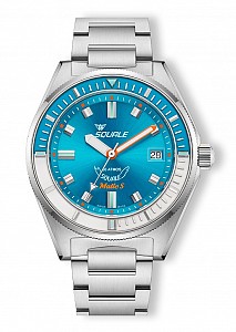 Squale Matic S Light Blue Bracelet