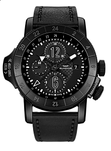 Glycine Airman Airfighter Black / Black PVD