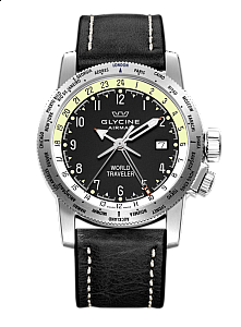 Glycine Airman World Traveler 3939.19.LB9B
