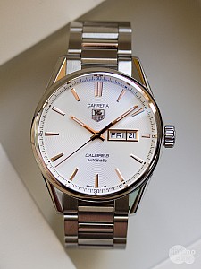 TAG Heuer Carrera Calibre 5 KOMISE 420180052 - Day-Date Automatic 41 mm, komisní prodej