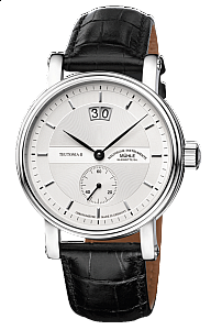 Teutonia II Grossdatum Chronometer Silver