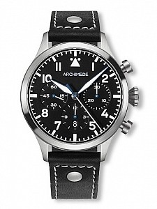 Archimede Pilot Chronograph Tricompax