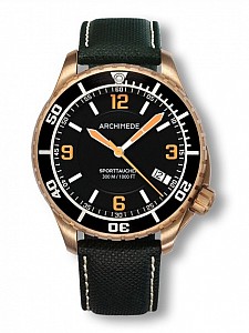 Archimede SportTaucher Bronze black/orange