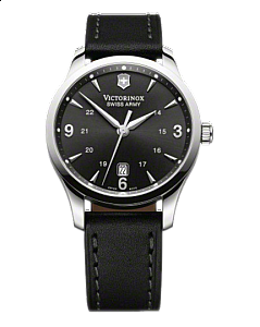 Victorinox Alliance black leather