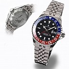 Steinhart GMT-OCEAN One 39 blue-red.2 ceramic