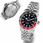 Steinhart GMT-OCEAN One 39 black-red.2 ceramic