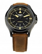 Traser P67 Officer Pro Automatic Black/Yellow Leather