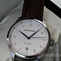 Archimede Klassik 39 stříbrná-modrá KOMISE 420150031