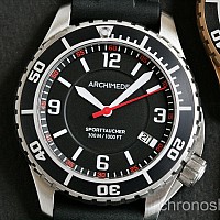 Archimede SportTaucher steel/black