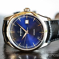Eterna Legacy Date Blue leather