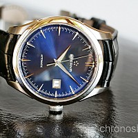 Eterna Legacy Date Blue leather