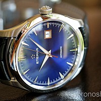 Eterna Legacy Date Blue leather