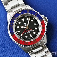 Steinhart OCEAN Forty-Four GMT BLUE-RED - vrácené zboží 520150035