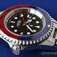 Steinhart OCEAN Forty-Four GMT BLUE-RED - vrácené zboží 520150035