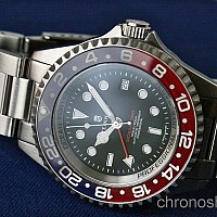 Steinhart OCEAN Forty-Four GMT BLUE-RED - vrácené zboží 520150035