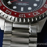 Steinhart OCEAN Forty-Four GMT BLUE-RED - vrácené zboží 520150035