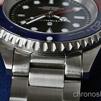 Steinhart OCEAN Forty-Four GMT BLUE-RED - vrácené zboží 520150035