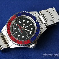 Steinhart OCEAN Forty-Four GMT BLUE-RED - vrácené zboží 520150035