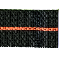 Traser řemen textilní NATO černo-oranžový (73)