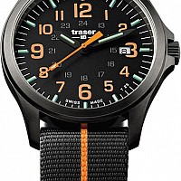 Traser P67 Officer Pro Gunmetal Black/Orange