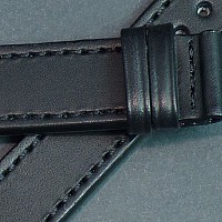 Steinhart kožený řemen 22 mm Pilotband Schwarz