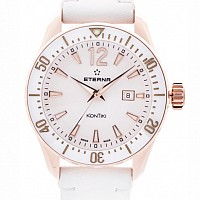 Eterna Lady KonTiki Diver Quartz White/White