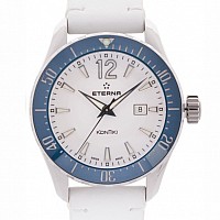 Eterna Lady KonTiki Diver Quartz White/Blue