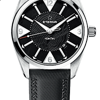 Eterna KonTiki Date black textile
