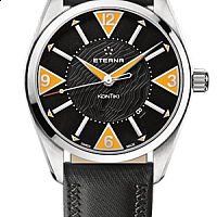 Eterna KonTiki Date black/orange textile