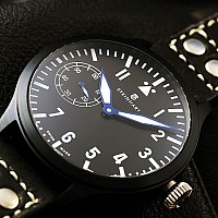 Steinhart Nav B-Uhr 47 Handaufzug black